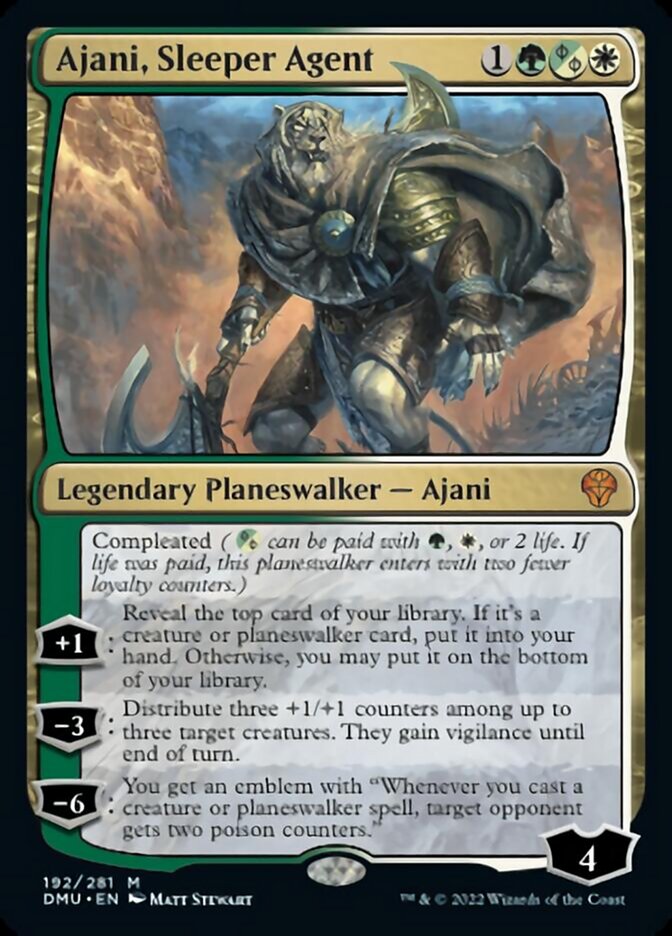 Ajani, Sleeper Agent [Dominaria United] | Gear Gaming Bentonville