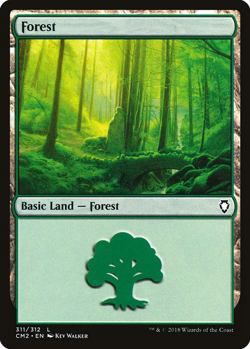 Forest (311) [Commander Anthology Volume II] | Gear Gaming Bentonville