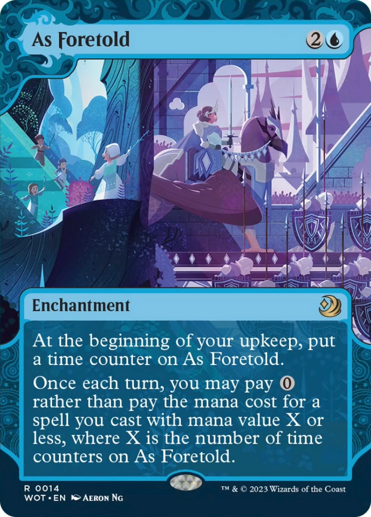 As Foretold [Wilds of Eldraine: Enchanting Tales] | Gear Gaming Bentonville