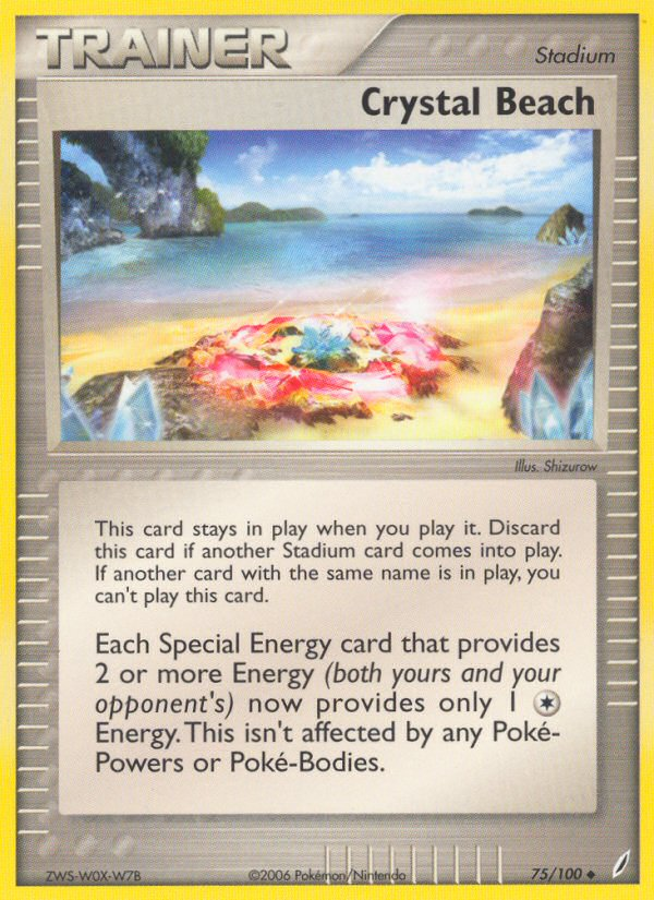 Crystal Beach (75/100) [EX: Crystal Guardians] | Gear Gaming Bentonville