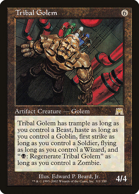 Tribal Golem [Onslaught] | Gear Gaming Bentonville