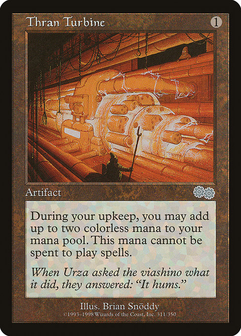 Thran Turbine [Urza's Saga] | Gear Gaming Bentonville