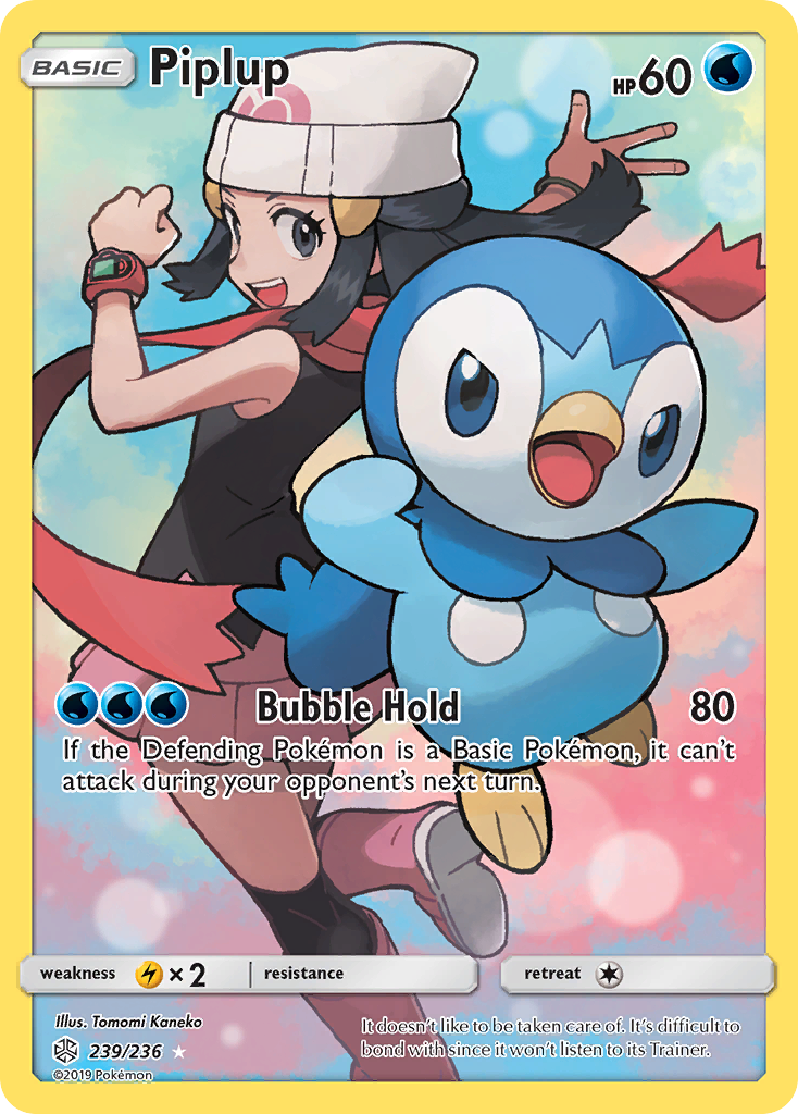 Piplup (239/236) [Sun & Moon: Cosmic Eclipse] | Gear Gaming Bentonville