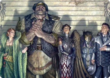 Rogues' Gallery Art Card [Streets of New Capenna Art Series] | Gear Gaming Bentonville