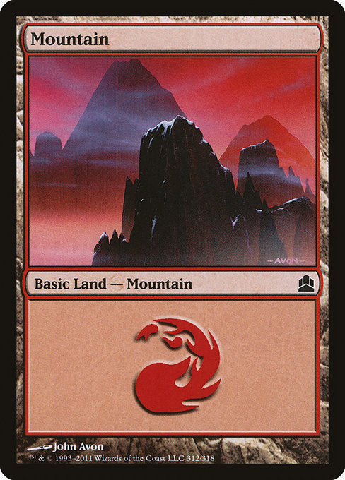 Mountain (312) [Commander] | Gear Gaming Bentonville