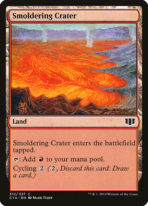 Smoldering Crater [Commander 2014] | Gear Gaming Bentonville