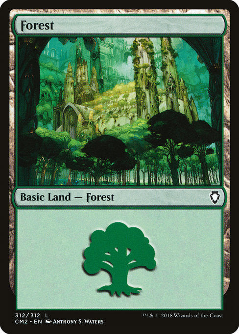 Forest (312) [Commander Anthology Volume II] | Gear Gaming Bentonville