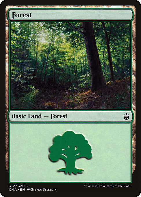 Forest (312) [Commander Anthology] | Gear Gaming Bentonville