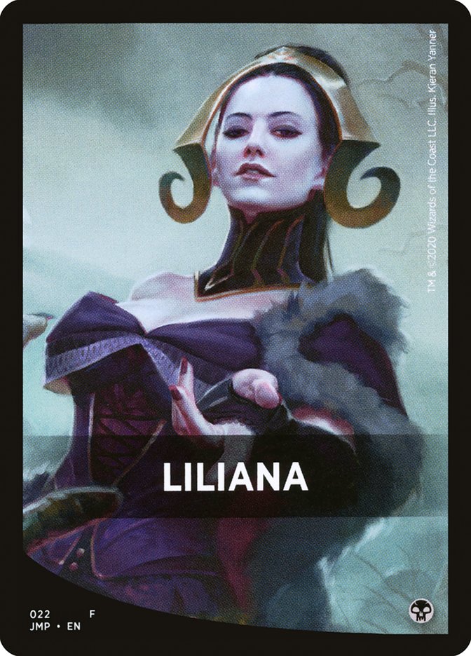 Liliana Theme Card [Jumpstart Front Cards] | Gear Gaming Bentonville