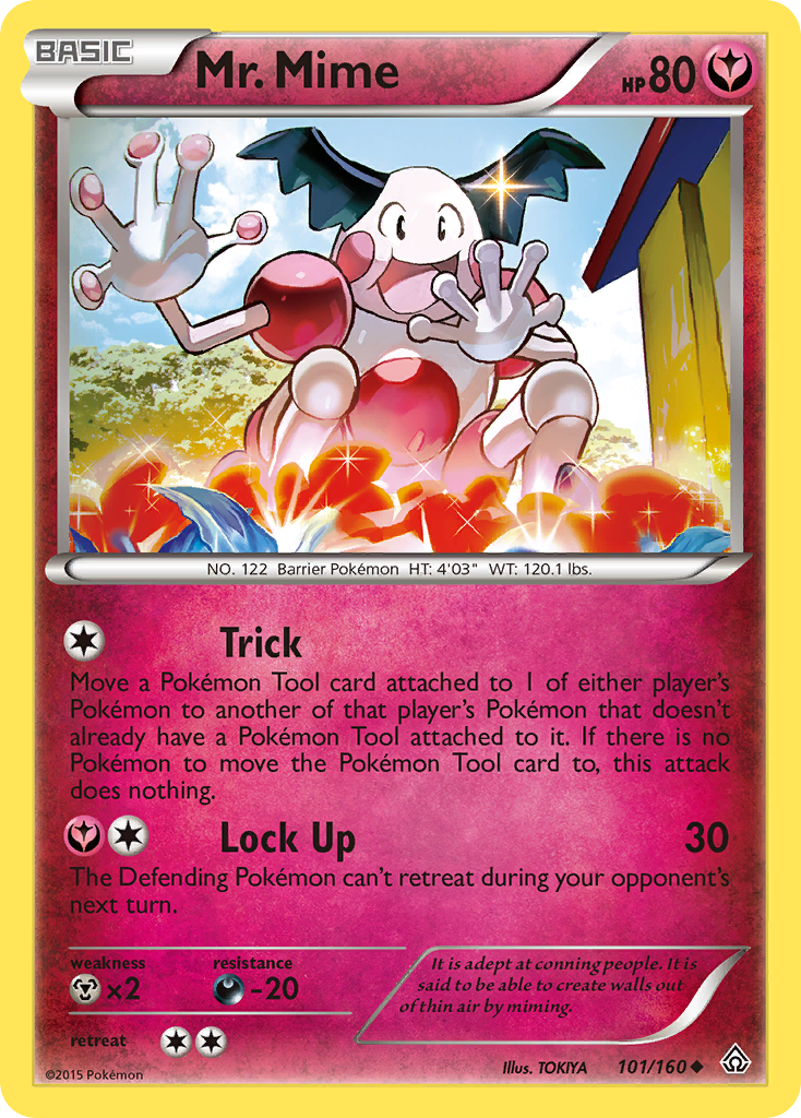 Mr. Mime (101/160) [XY: Primal Clash] | Gear Gaming Bentonville