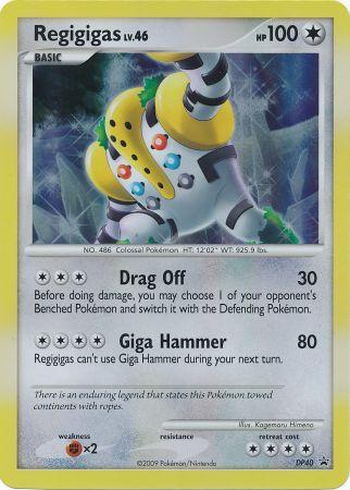 Regigigas (DP40) (Jumbo Card) [Diamond & Pearl: Black Star Promos] | Gear Gaming Bentonville