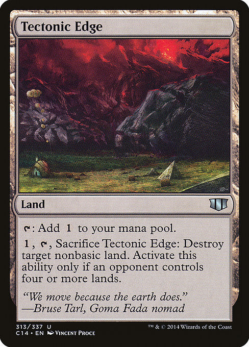 Tectonic Edge [Commander 2014] | Gear Gaming Bentonville