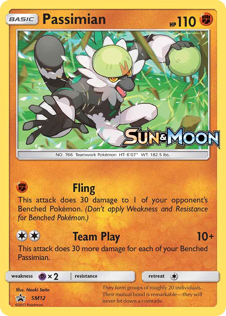 Passimian (SM12) [Sun & Moon: Black Star Promos] | Gear Gaming Bentonville