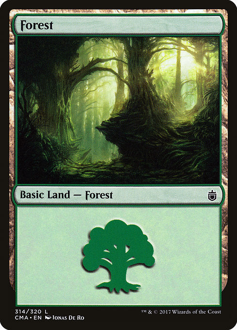 Forest (314) [Commander Anthology] | Gear Gaming Bentonville