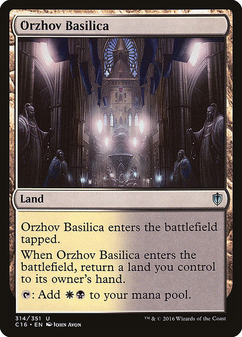 Orzhov Basilica [Commander 2016] | Gear Gaming Bentonville