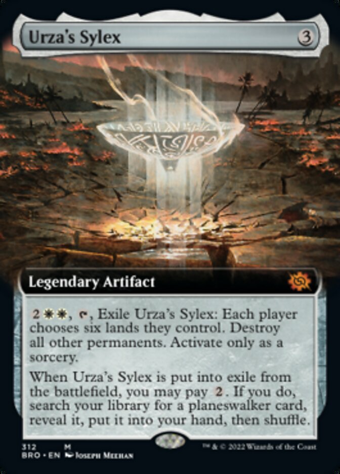 Urza's Sylex (Extended Art) [The Brothers' War] | Gear Gaming Bentonville