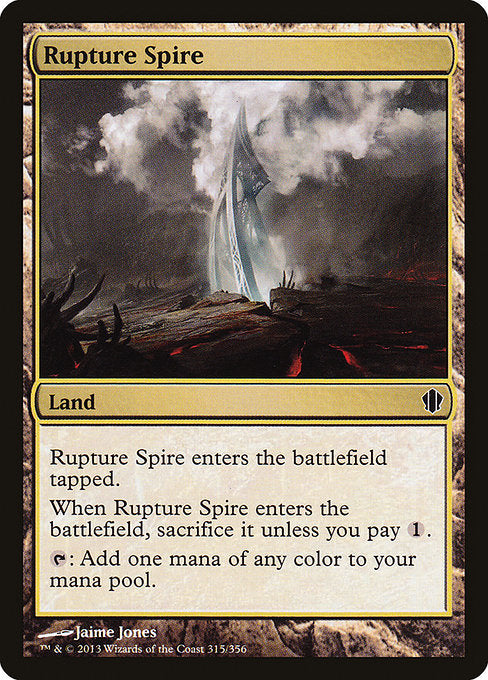 Rupture Spire [Commander 2013] | Gear Gaming Bentonville