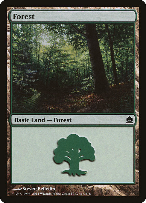 Forest (316) [Commander] | Gear Gaming Bentonville