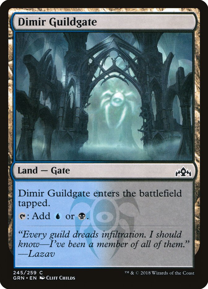 Dimir Guildgate (245/259) [Guilds of Ravnica] | Gear Gaming Bentonville