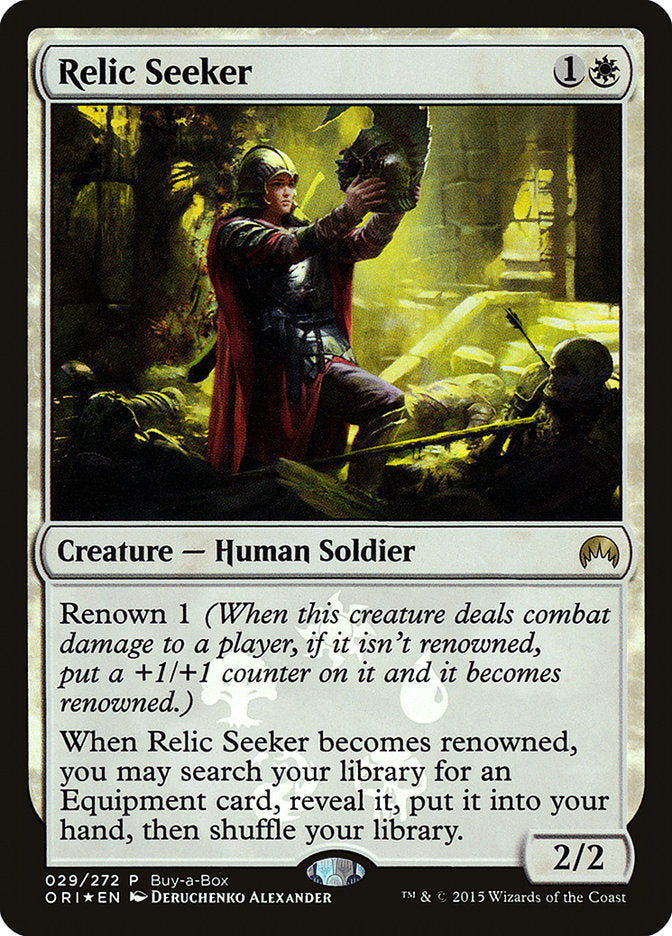 Relic Seeker (Buy-A-Box) [Magic Origins Promos] | Gear Gaming Bentonville