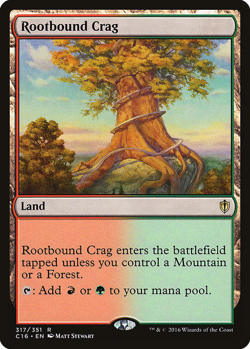 Rootbound Crag [Commander 2016] | Gear Gaming Bentonville