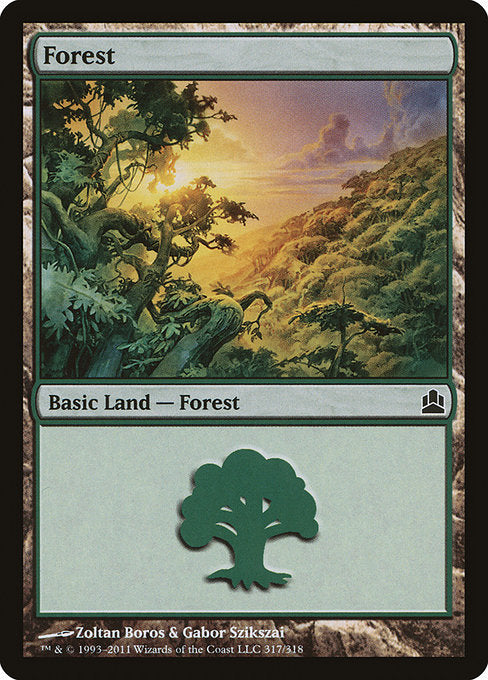 Forest (317) [Commander] | Gear Gaming Bentonville