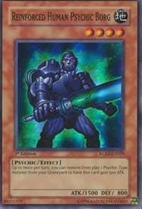 Reinforced Human Psychic Borg [Raging Battle] [RGBT-EN029] | Gear Gaming Bentonville