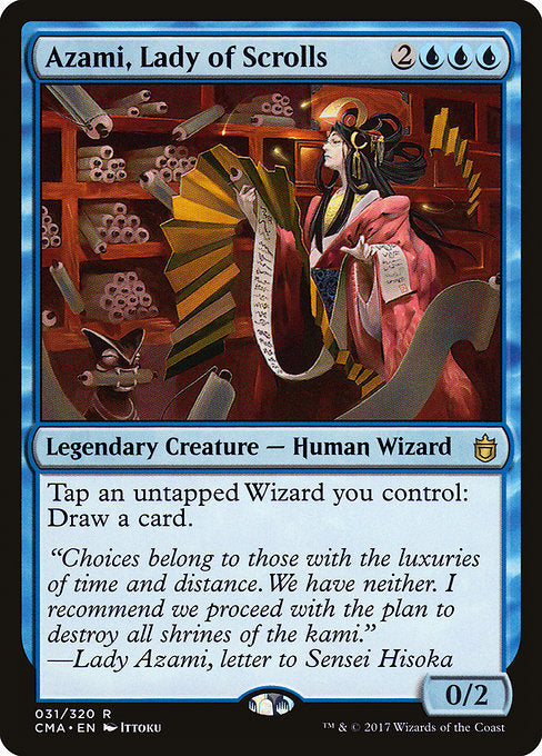 Azami, Lady of Scrolls [Commander Anthology] | Gear Gaming Bentonville