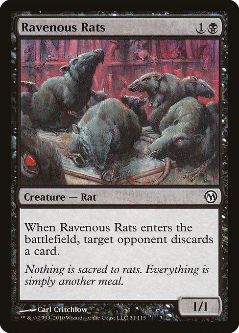 Ravenous Rats [Duels of the Planeswalkers] | Gear Gaming Bentonville