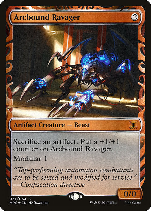 Arcbound Ravager [Masterpiece Series: Kaladesh Inventions] | Gear Gaming Bentonville