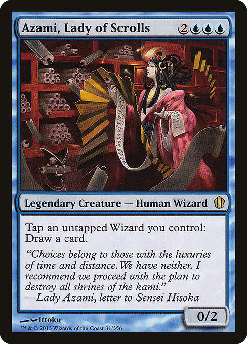 Azami, Lady of Scrolls [Commander 2013] | Gear Gaming Bentonville