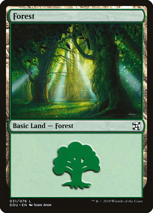 Forest (31) [Duel Decks: Elves vs. Inventors] | Gear Gaming Bentonville