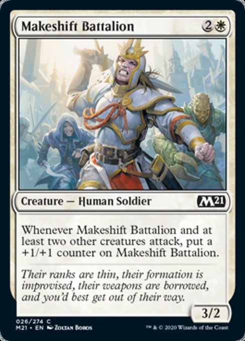 Makeshift Battalion [Core Set 2021] | Gear Gaming Bentonville