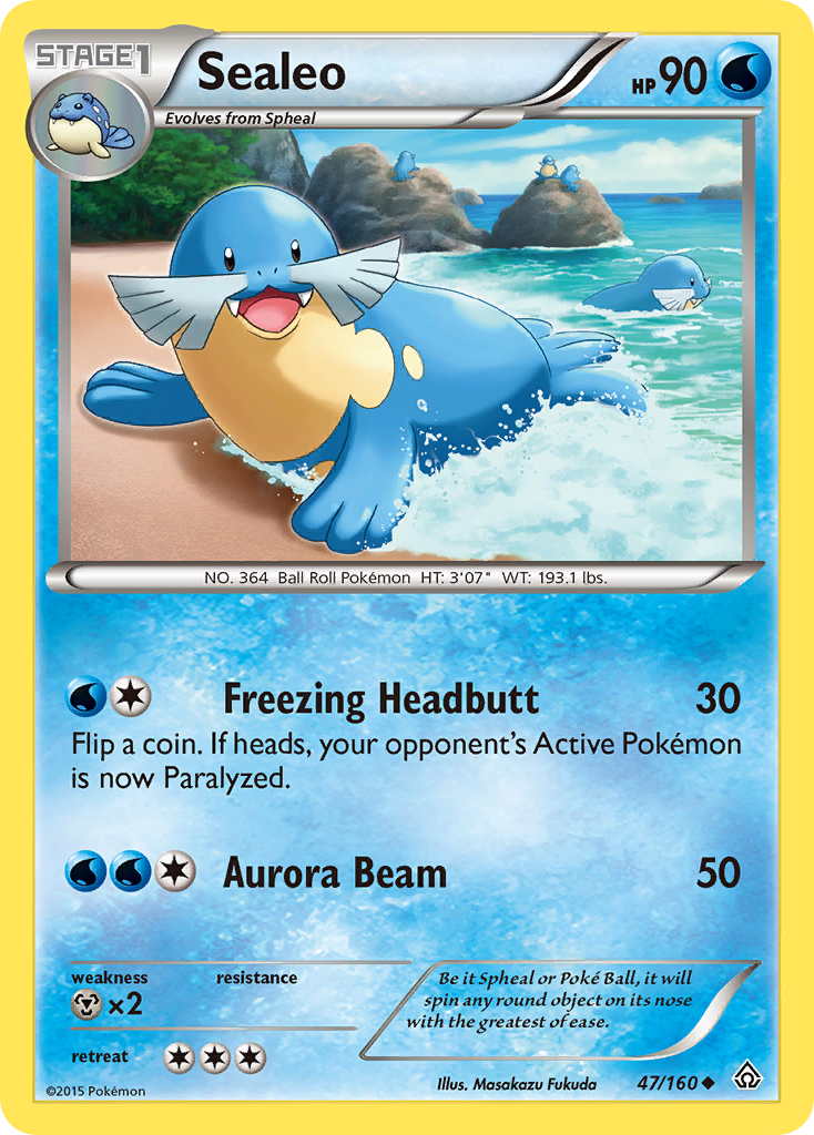 Sealeo (47/160) [XY: Primal Clash] | Gear Gaming Bentonville