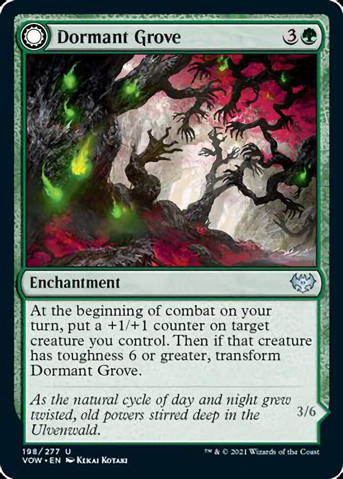 Dormant Grove // Gnarled Grovestrider [Innistrad: Crimson Vow] | Gear Gaming Bentonville