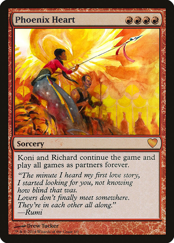 Phoenix Heart [Celebration Cards] | Gear Gaming Bentonville