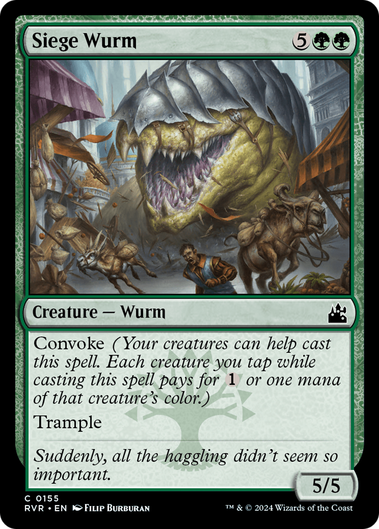 Siege Wurm [Ravnica Remastered] | Gear Gaming Bentonville