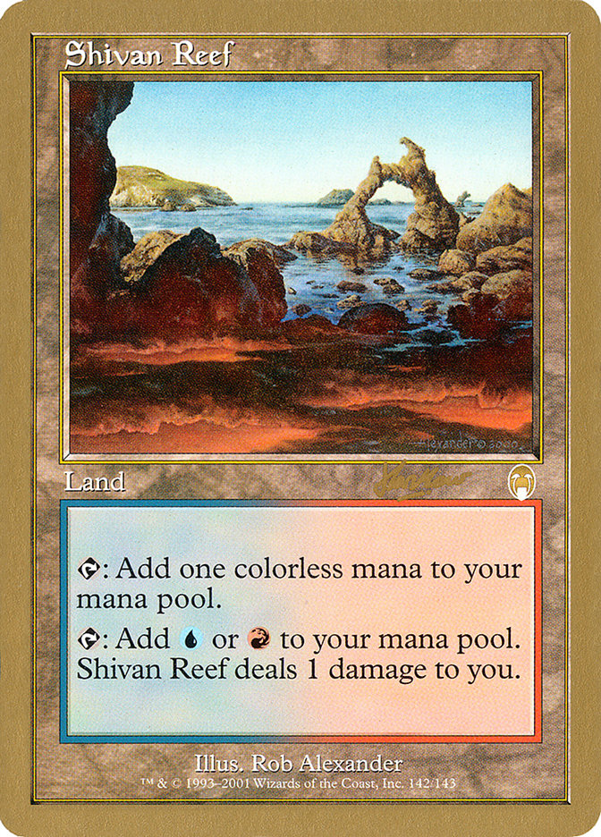 Shivan Reef (Sim Han How) [World Championship Decks 2002] | Gear Gaming Bentonville