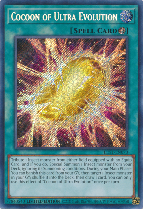 Cocoon of Ultra Evolution [LDS1-EN073] Secret Rare | Gear Gaming Bentonville