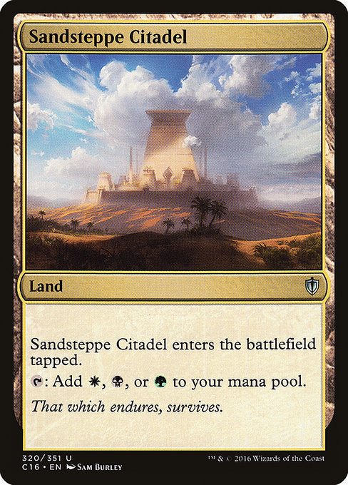 Sandsteppe Citadel [Commander 2016] | Gear Gaming Bentonville