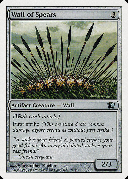 Wall of Spears [8th Edition] | Gear Gaming Bentonville