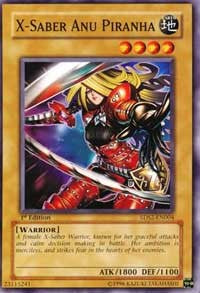 X-Saber Anu Piranha [5D's Starter Deck 2009] [5DS2-EN004] | Gear Gaming Bentonville