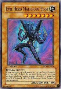 Evil Hero Malicious Edge [Duelist Pack 6: Jaden Yuki 3] [DP06-EN006] | Gear Gaming Bentonville