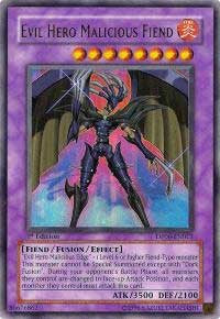 Evil Hero Malicious Fiend [Duelist Pack 6: Jaden Yuki 3] [DP06-EN013] | Gear Gaming Bentonville