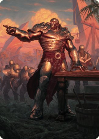 Karn, Living Legacy Art Card 1 [Dominaria United Art Series] | Gear Gaming Bentonville