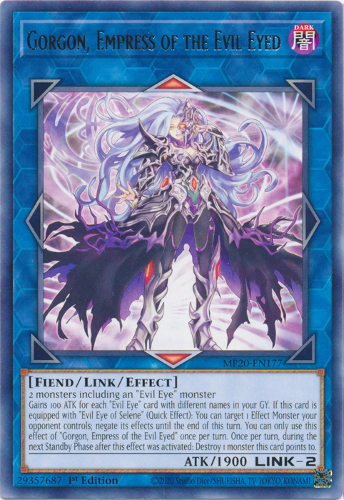 Gorgon, Empress of the Evil Eyed [MP20-EN177] Rare | Gear Gaming Bentonville