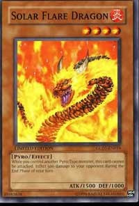 Solar Flare Dragon [Gold Series 2008] [GLD1-EN019] | Gear Gaming Bentonville