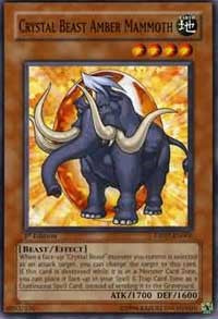 Crystal Beast Amber Mammoth [Duelist Pack 7: Jesse Anderson] [DP07-EN005] | Gear Gaming Bentonville