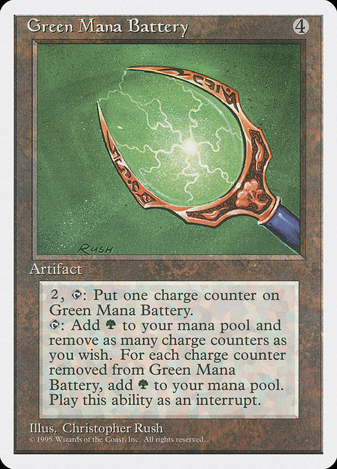 Green Mana Battery [Fourth Edition] | Gear Gaming Bentonville