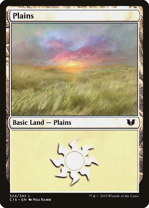 Plains (324) [Commander 2015] | Gear Gaming Bentonville